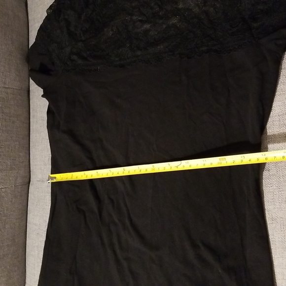H&M black lace shoulder top - Picture 8 of 8